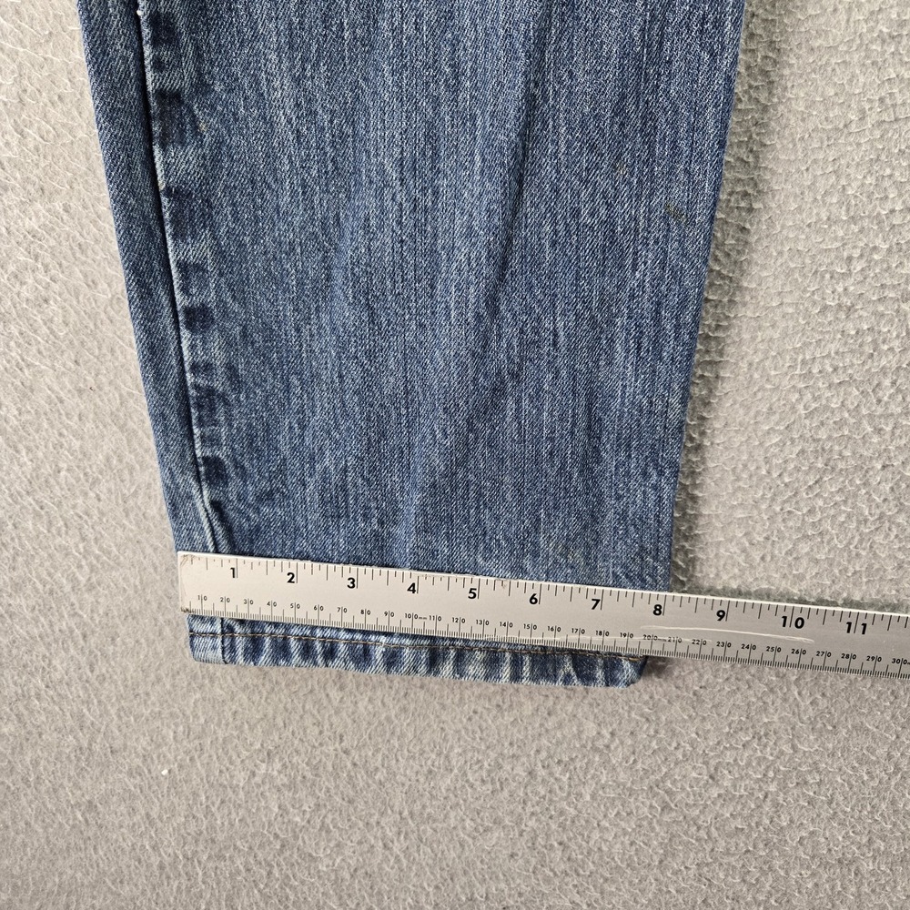 Cinch Men Jeans 30X30 Blue Denim Black Label 002 Rigid Cowboy Taper 28" Inseam - Picture 9 of 11